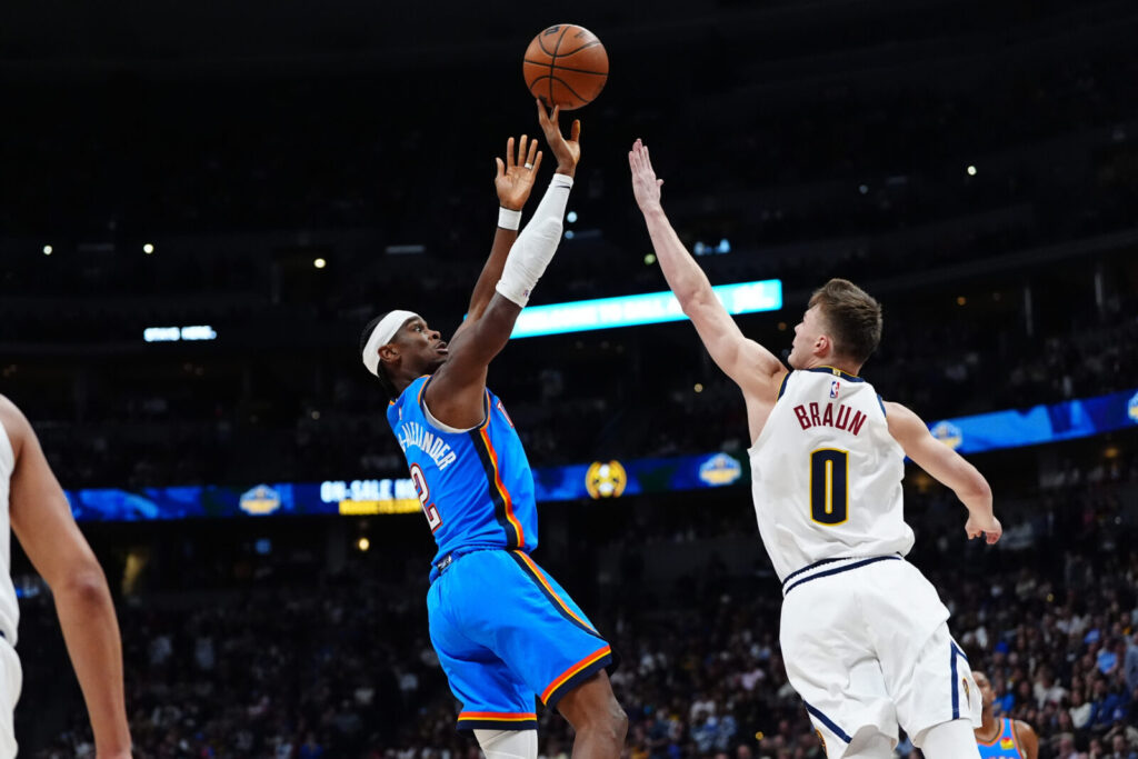 Palpite: Oklahoma City Thunder x Denver Nuggets - Prognóstico para a NBA 09/03/2025: Pela vaga antecipada aos playoffs, o Thunder recebe os Nuggets no Paycom Center